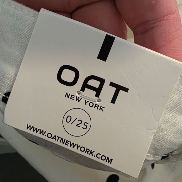 NWT- OAT NEW YORK Polka-Dot Jeans - Picture 9 of 10